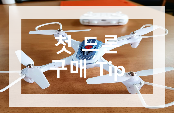 첫 드론 구매 Tip