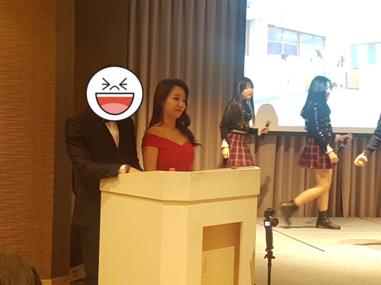  아나운서 김주아의 지난 겨울 시상식 행사MC-황금촬영상 영화제