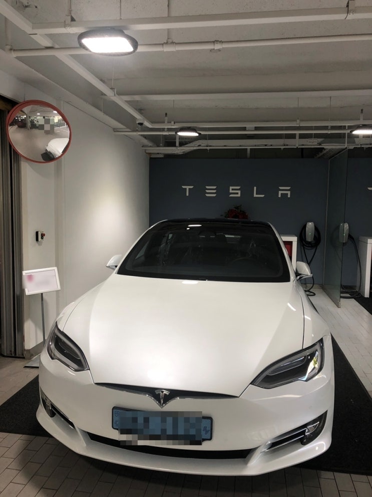 테슬라 모델s 100d 출고 후기 Tesla model s 100d 출고 후기