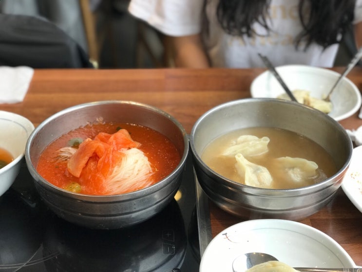  [구리맛집] 묘향만두 새콤시원한 오이소박이국수 손만두전골