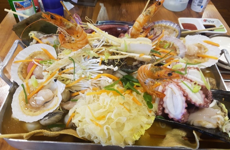  평택맛집 평택해물탕 평택해신탕 바다를 품은 해적선  푸짐한양과 맛!