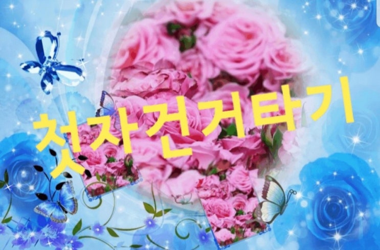  첫 자전거 타기