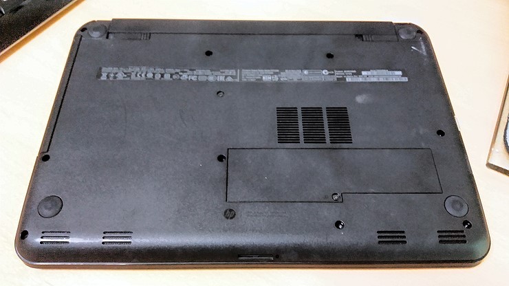 광주 노트북수리 HP 14-R060TU 분해 및 하드디스크 교체