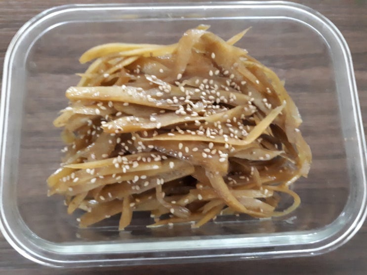  우엉볶음 쉽고 맛있게 집에서 해먹자