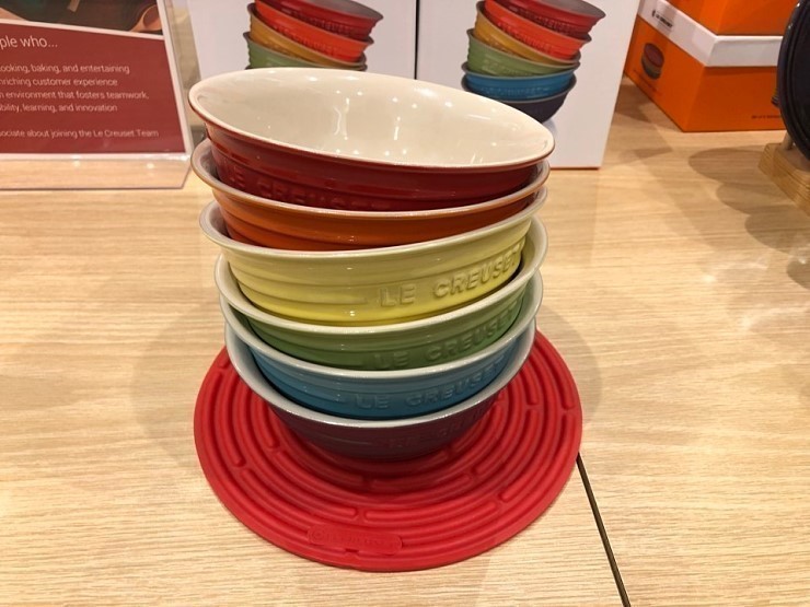  LE CREUSET 르크루제 레인보우 시리얼볼 6개 세트 초특가!!!