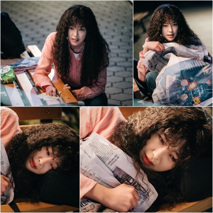  비주얼 쇼크...‘퍼퓸’ 고원희, 초특급 ‘펑크 펌’ 헤어 … 첫 촬영 현장! ‘예쁜 노숙자’ 변신 포착!