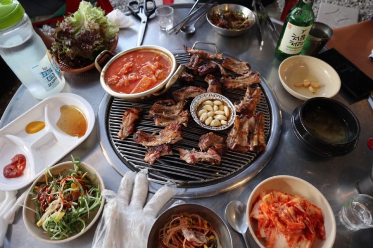  행주산성 엉클통, 참나무 통갈비 바베큐