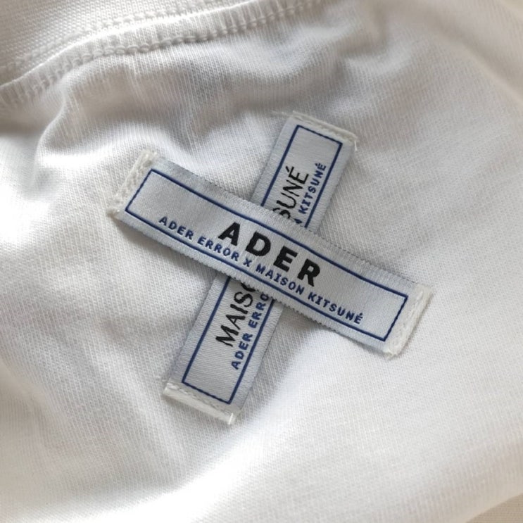  ADER / ADER ERROR / 아더 / 아더에러 / 메종키츠네 / 키츠네 / Masion kitsune /19SS / Collaboration / global / Exclusive line