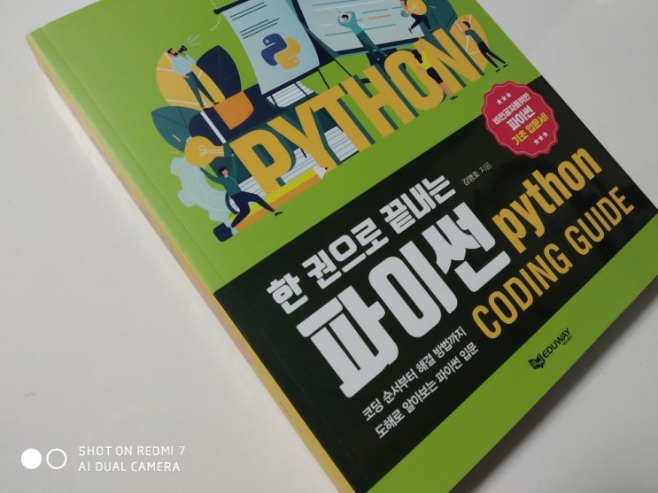  한권으로 끝내는 파이썬 - 독학으로 Python 프로그램 코딩 공부하기
