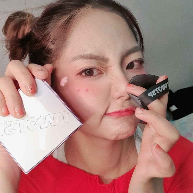  포니쿠션 [투티스푼] 컬러코렉터쿠션 컬러쿠션 /포니도 픽한제품~! 얼굴에 볼륨을 얹어주자, (메이크업풀영상)