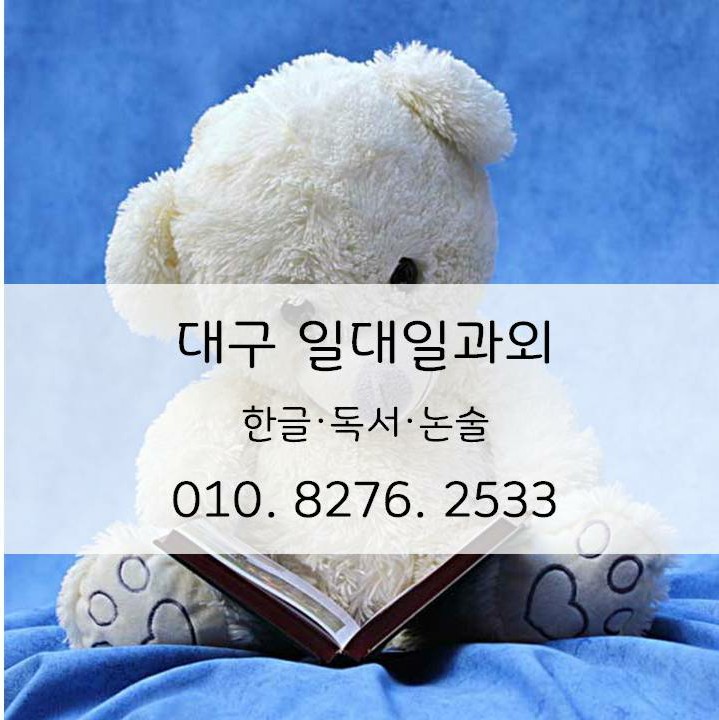  대구 수성구 유아한글학습 성동 시지동 한글과외 초등지도가능