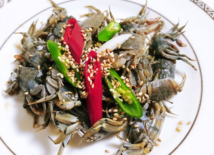  칠게요리( 칠게장, 칠게튀김, 칠게 꽈리고추조림)