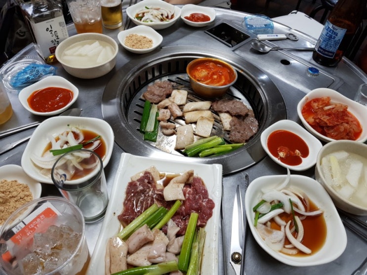  수원 돼지부속구이 전문점 ** 흥부와놀부 부속고기는 이곳에서