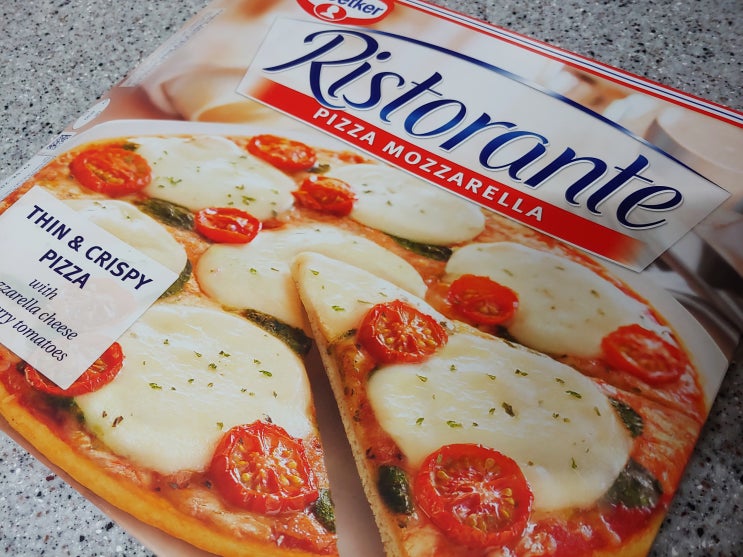 에어프라이어 냉동식품 :: 리스토란테 모짜렐라 피자