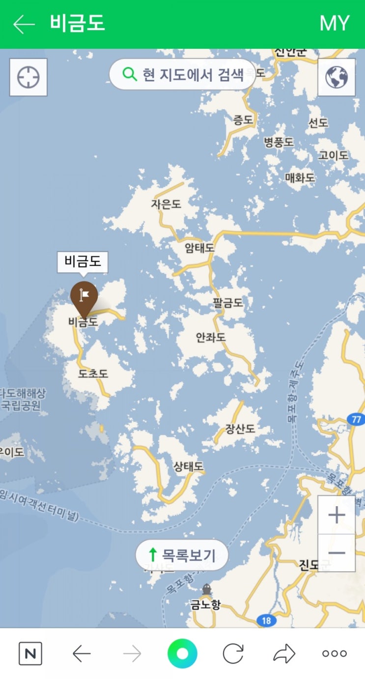 비금도와 도초도는 형제섬