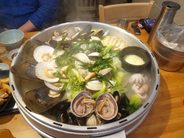  아산 용화동 푸짐한 조개전골이 있는곳
