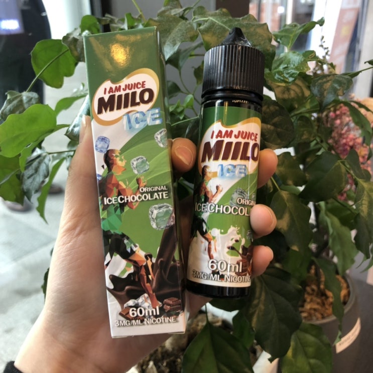  [원더베이프 마곡점] I AM JUICE MIILO ICE / 아이 엠 쥬스 마일로 아이스 / 폐호흡액상 / 모드기기액상 / 전자담배액상추천 / 초코맛액상 / 강서구전자담배