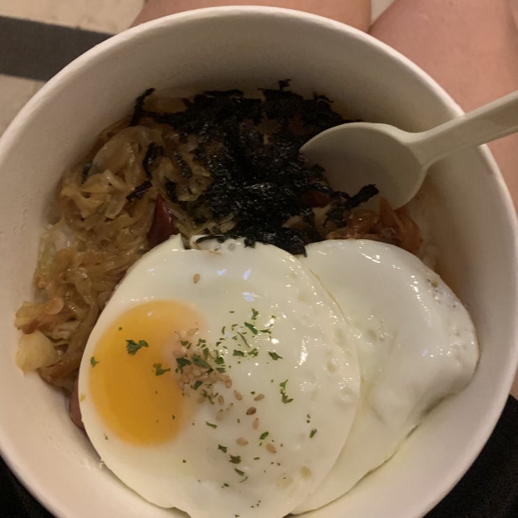  회기 골목식당 백종원 맛집, 땡스컵밥