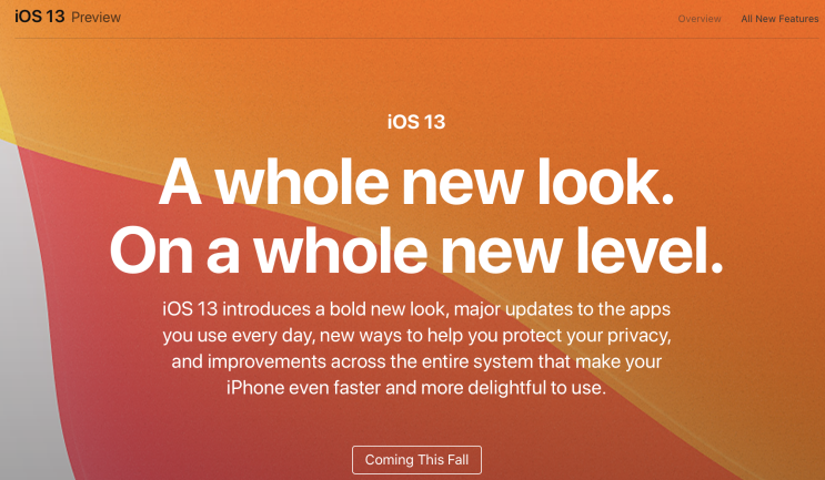  지금 바로 iOS 13 및 iPadOS 베타 버전 설치해보기 (다운그레이드 방법도 포함)