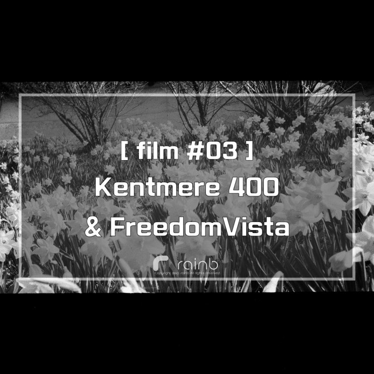  [film#03] FreedomVista, Kentmere 400(흑백) 첫롤