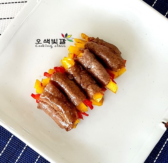  같은 재료 색다른 맛 생활취미요리ㅣ일산쿠킹클래스! 오색빛깔ㅣ일산요리교실ㅣ일산요리학원 _ 계절나물두부무침/도토리묵무침/소고기채소말이 _ 생활취미요리