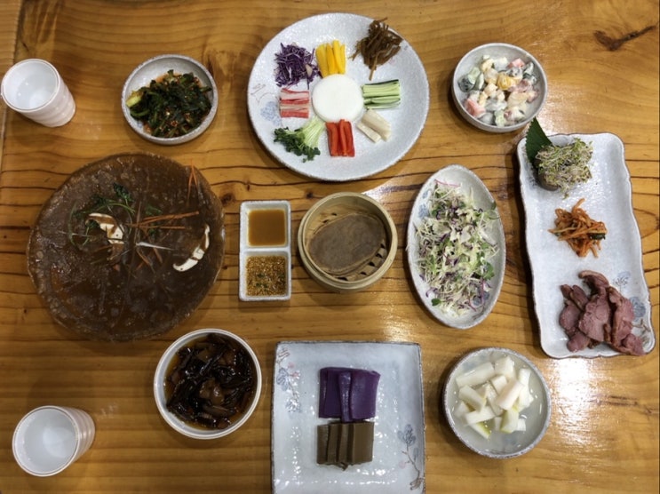  제천맛집 묵요리 전문점 꿀참나무 먹방후기
