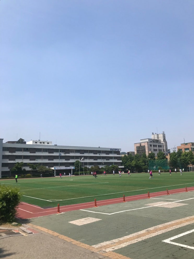  <인조잔디구장 리뷰> 언남고등학교 운동장 / 인조잔디 축구장 ( 19.06.02 )