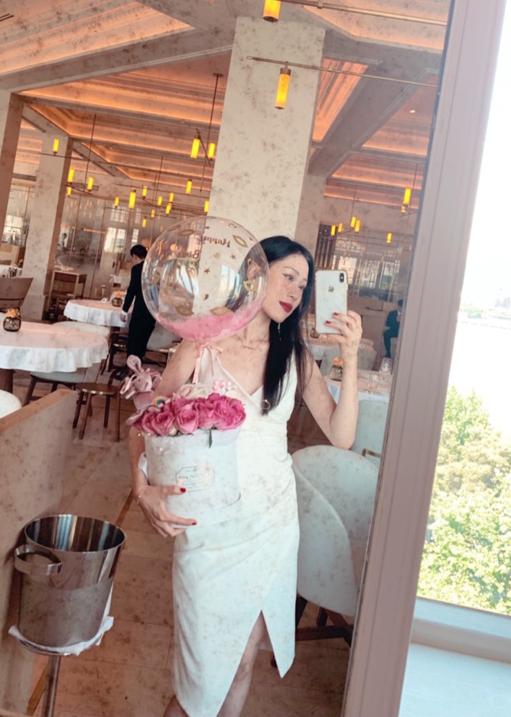  20190603 로지와 평생 잊지 못할 23번째 생일파티상해 미슐랭 장조지 레스토랑/ 플레어 바 flair