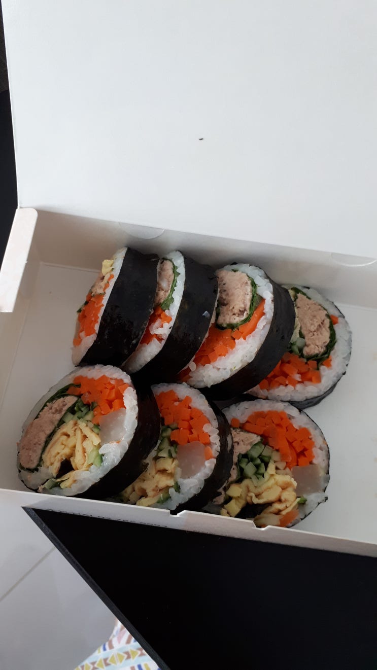 오영주 김밥 간단하고 깔끔하게 든든하게 맛있게