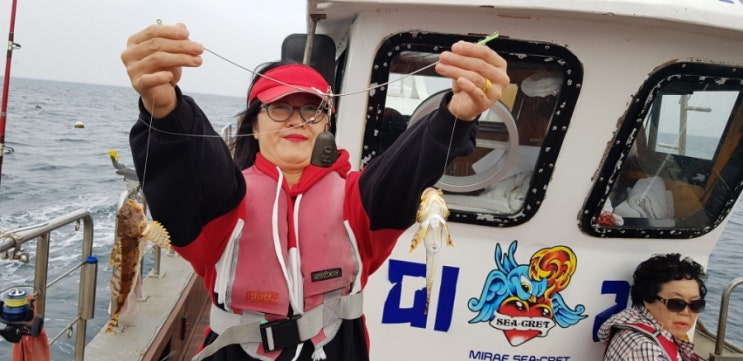  시원한바다를 드라이브하면서 손맛볼수있는 강릉배낚시 강릉바다낚시