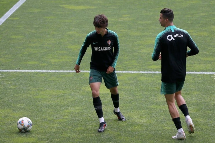  네이션스리그_ 포르투갈 vs 스위스(호날두와 주앙 펠릭스)