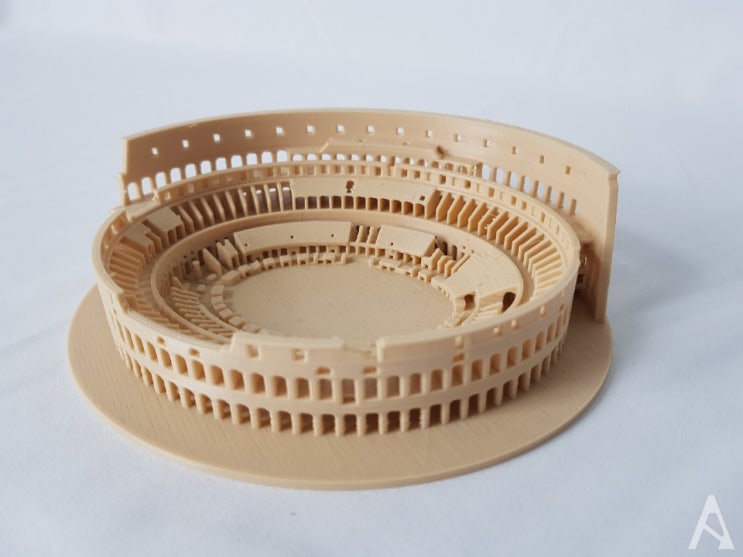  콜로세움 건축 모형 3D프린터로 뽑아보자!