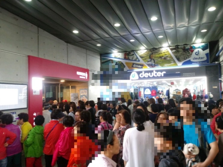  횡성휴게소 여자 화장실 풍경