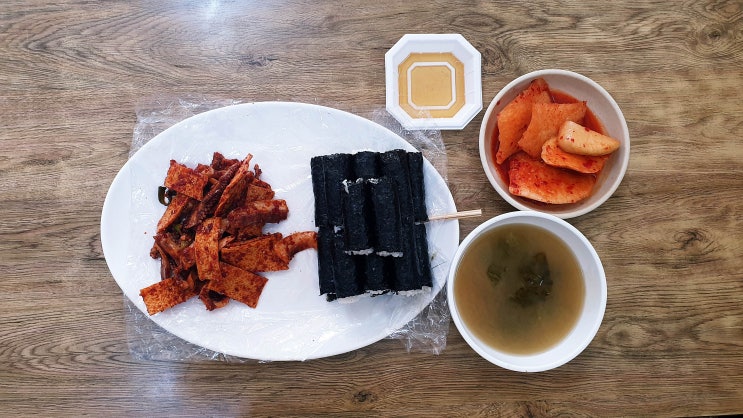  통영맛집 생활의달인 출연 충무김밥 맛집 풍화김밥