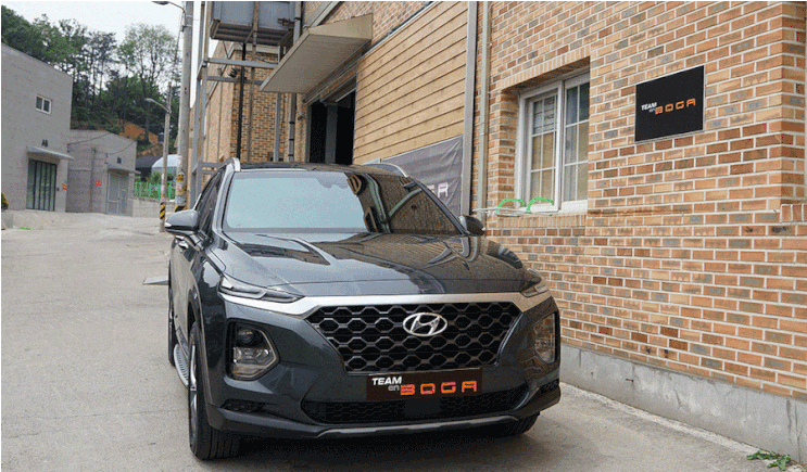  싼타페TM 레인포레스트, 신차검수 & 신차패키지 (브이쿨 K 틴팅,LX2000,PPF,그릴망 외)