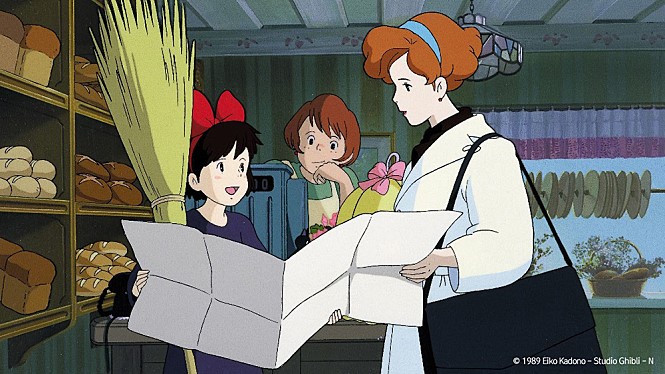 [영화 리뷰]초보 마녀 성장기, 마녀 배달부 키키(Kiki's Delivery Service, 1989)