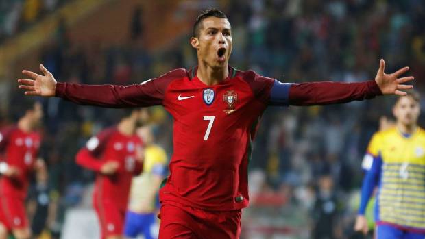  UEFA 네이션스리그 포르투갈 vs 스위스 경기에서 호날두가 헤트트릭을 장식하다