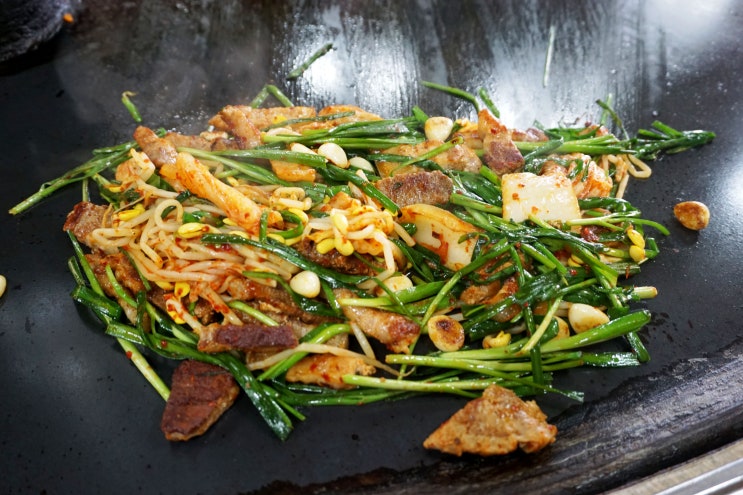  행주산성 맛집 아이맛이야 장작철판구이 철판삼겹살