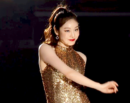  김연아. 올댓스케이트 Gif