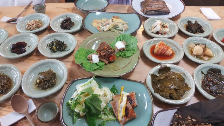 [대전맛집] 고요한 아침이슬 연잎밥