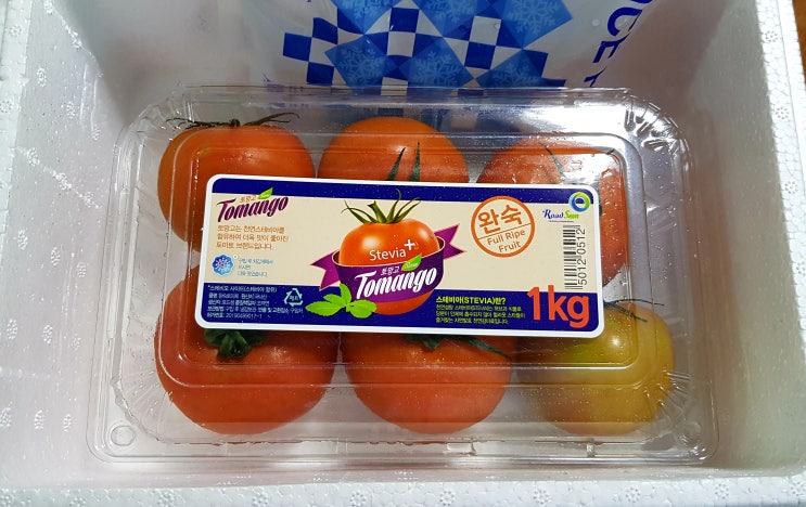 스테비아 토마토 토망고/단맛의 여운이 오래간다~