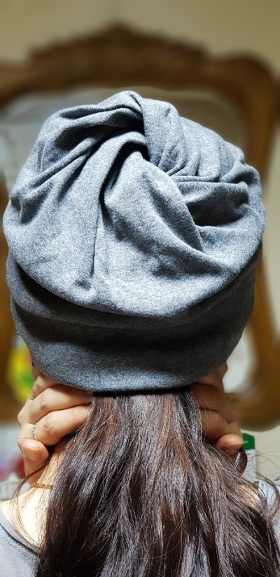 간단한 모자만들기과정 (다이마루원단,비니만들기) 패션소품제작26회 동작여성인력개발센터