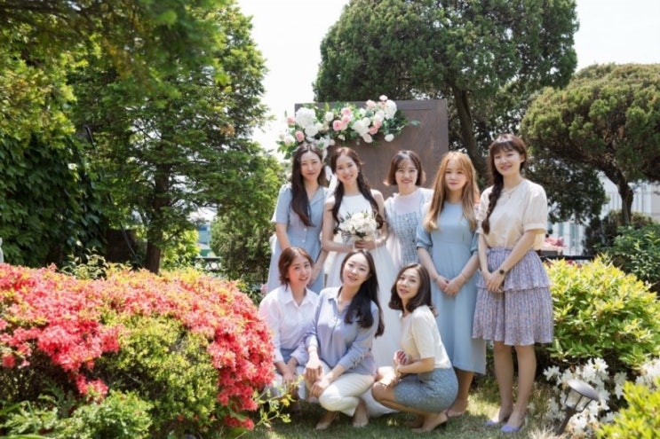  내 친구의 스몰웨딩 결혼식 @ 인천 카페 행복연구소(feat.우리의 엉망진창 축가)