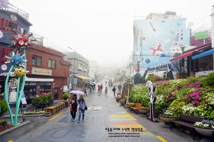  부산 가볼만한곳 별 보고 왔던 감천문화마을