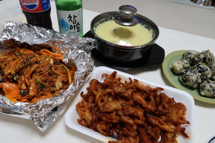  곤지암 야식::매코미 닭발 보통맛 무뼈로 배부른 한상~!!