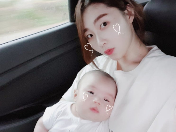  2019. 6월6일 현충일 형님네랑 데이트 형님이 선물해 주신 시안이 옷 생후87일 김시안^^*