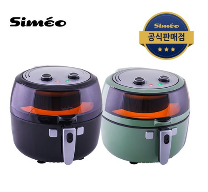  2019쿠팡추천가격  시메오 6.5L 대용량 패밀리 에어프라이어 DK-20   [109,000원 ]