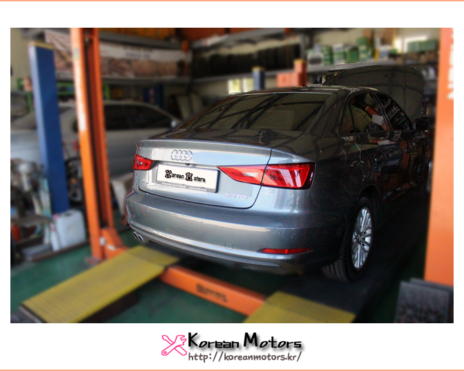  ⊙ 아우디 A3 2.0 TDI 브레이크오일 & 엔진오일 교환