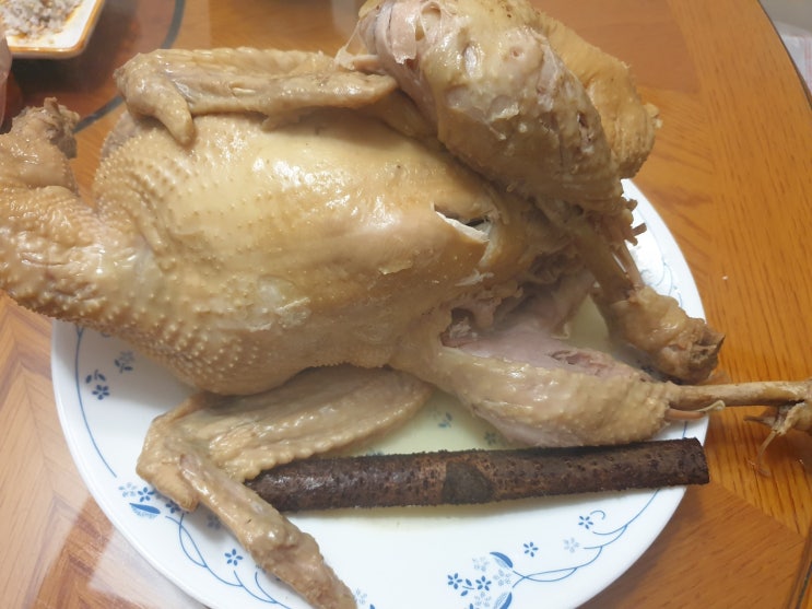  옻닭과 우슬 넣은 닭백숙~ 토종닭 우계탕!?