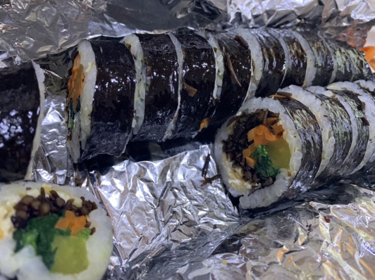  거제 쌤김밥 | '백종원 골목식당 거제편'의 톳김밥과 거미새라면